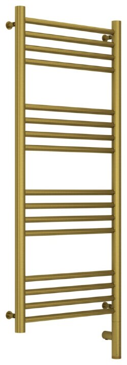 Электрический полотенцесушитель Богема 3.0 прямая 1000х400 МЭМ правый (состаренная латунь) Сунержа арт. 051-5805-1040