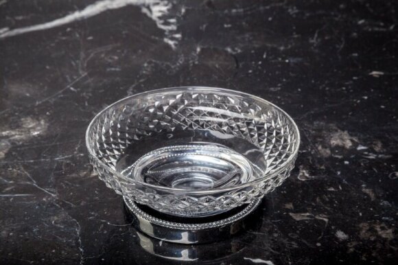 Boheme Мыльница латунь, стекло, хром Murano cristal арт. 10204