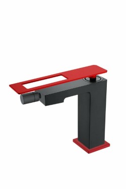 Boheme Смеситель для биде черный красный Q арт. 146-BR Boheme Смеситель для биде черный красный Q арт. 146-BR