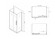 Abber Душевой уголок 1200x800мм Schwarzer Diamant, черный арт. AG30120BH-S80B-S80B