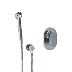 WasserKRAFT Гигиенический душ со смесителем, шланг 120 см a15357 цвет: хром