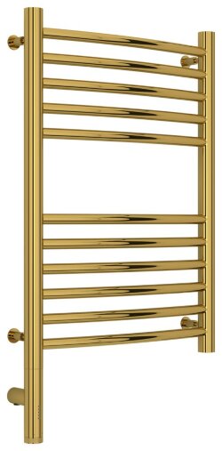 Электрический полотенцесушитель Богема 3.0 выгнутая 600х400 МЭМ левый (золото) Сунержа арт. 03-5802-6040
