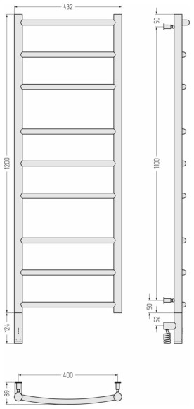 Электрический полотенцесушитель Галант 3.0 1200х400 МЭМ левый (состаренная бронза) Сунержа арт. 05-5800-1240 Электрический полотенцесушитель Галант 3.0 1200х400 МЭМ левый (состаренная бронза) Сунержа арт. 05-5800-1240