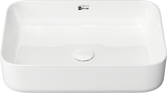 Ceramica Nova Раковина накладная прямоугольная (белый) Element арт. CN1602