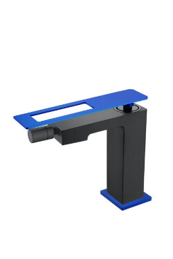 Boheme Смеситель для биде черный синий Q арт. 146-BUV Boheme Смеситель для биде черный синий Q арт. 146-BUV