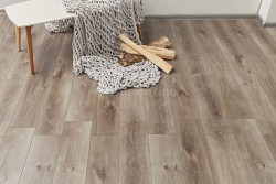 Alpine floor Кварцвиниловая плитка дуб грей дождливый, бежевый - ЕСО 7-4