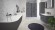 Cezares Акриловая ванна 180x80 SLIM CORNER Черный матовый. Белый - SLIM CORNER-180-80-60-R-NERO-SET