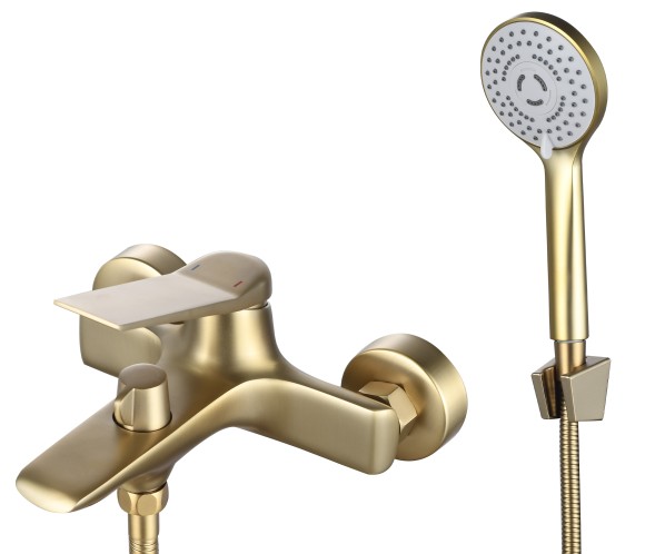 Смеситель для ванны Esko Shanghai Gold, золото арт. SHA54Gold