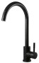 Смеситель для кухни R-излив Esko, гранитная крошка арт. K45 Black