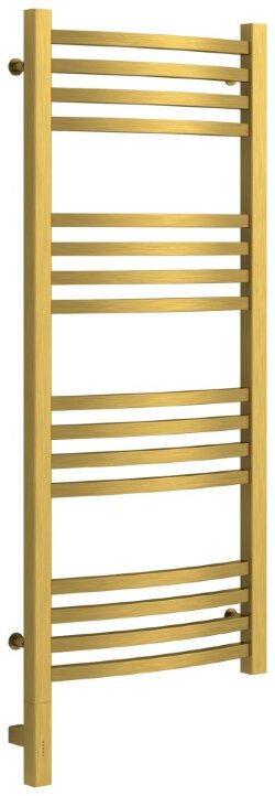 Электрический полотенцесушитель Аркус 3.0 1000х400 МЭМ левый (состаренная латунь) Сунержа арт. 051-5704-1040 Электрический полотенцесушитель Аркус 3.0 1000х400 МЭМ левый (состаренная латунь) Сунержа арт. 051-5704-1040