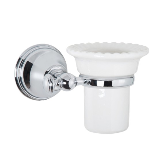 Tiffany World Стакан для зубных щеток, подвесной, керамический harmony 109 ha109cr цвет: хром
