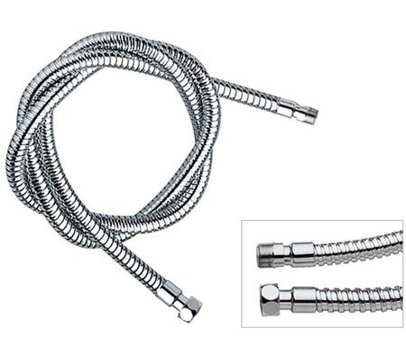 Remer Душевой шланг 150 см 333MO150, цвет: хром