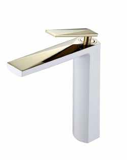 Boheme Смеситель для раковины белый, золото Venturo арт. 382-W Boheme Смеситель для раковины белый, золото Venturo арт. 382-W