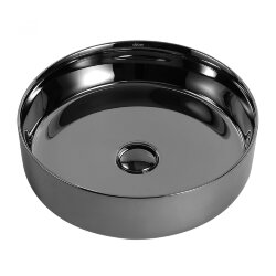 Abber Раковина накладная 400x400мм Bequem, серый арт. AC2109GS