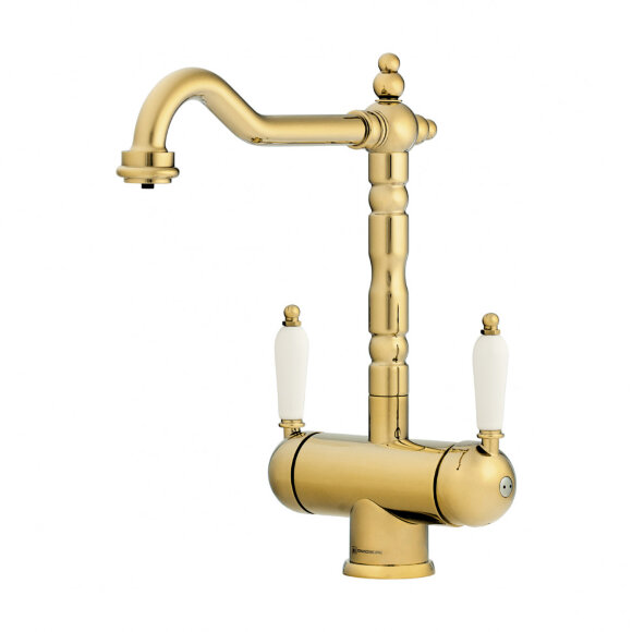 Omoikiri Смеситель для кухни Amagasaki-G 4994019, золото арт. 4994019