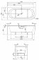 Cezares Акриловая ванна 180x80 SLIM CORNER Белый - SLIM CORNER-180-80-60-L-W37-SET