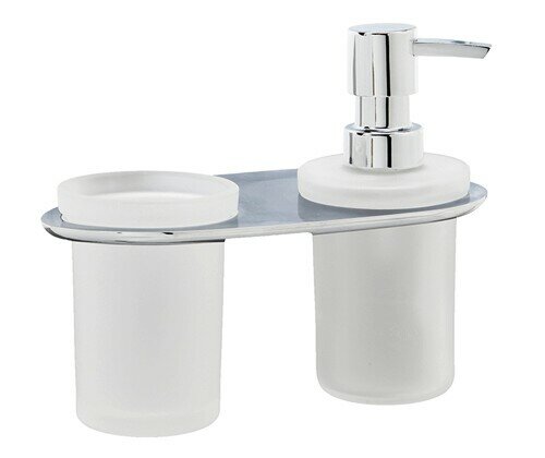 WasserKRAFT Держатель стакана и дозатора kammel k-8389 цвет: хром