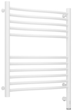 Электрический полотенцесушитель Флюид 3.0 600х500 МЭМ правый (матовый белый) Сунержа арт. 30-5821-6050