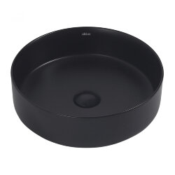 Abber Раковина накладная 400x400мм Bequem, черный арт. AC2109MB