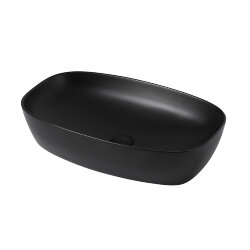 Abber Раковина накладная 605x390мм Rechteck, черный арт. AC2206MB