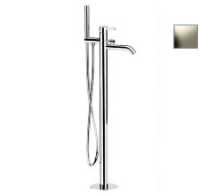 Remer Напольный смеситель для ванны Metrica MC08XV с переключателем и душевым комплектом, сталь глянцевый Remer Напольный смеситель для ванны Metrica MC08XV с переключателем и душевым комплектом, сталь глянцевый