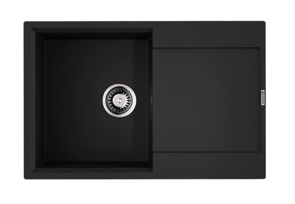 Omoikiri Кухонная мойка Daisen 78T-BL, черный арт. 4993527