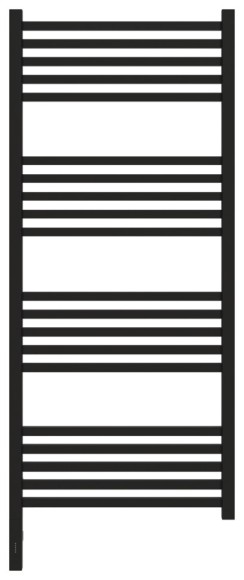Электрический полотенцесушитель Модус 3.0 1200х500 МЭМ левый (матовый чёрный) Сунержа арт. 31-5700-1250