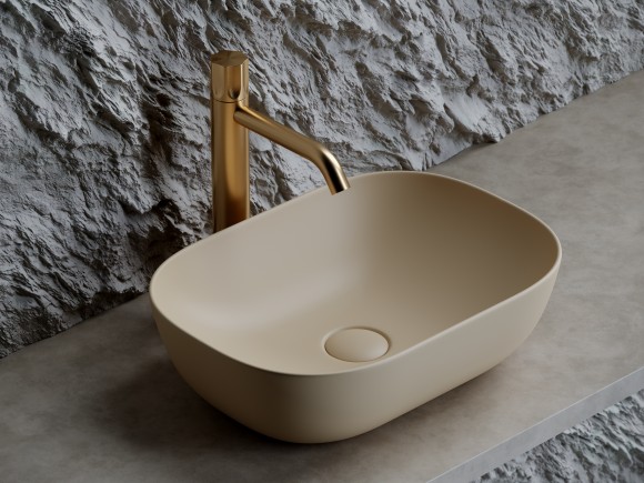 Ceramica Nova Раковина накладная (бежевый) Element арт. CN6009MC