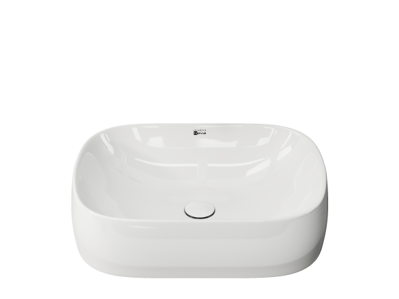 Ceramica Nova Раковина накладная овальная (белый) Element2 арт. CN1610