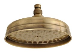 Emmevi душевая круглая из латуни 200 мм, подключение 1/2", бронза арт. C00655mm200/BR Emmevi душевая круглая из латуни 200 мм, подключение 1/2", бронза арт. C00655mm200/BR
