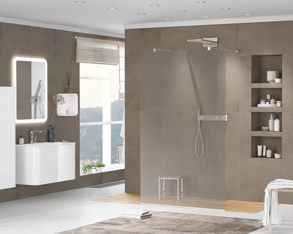 Cezares Душевая перегородка LIBERTA Хром - LIBERTA-L-2-120-120-GR-Cr Cezares Душевая перегородка LIBERTA Хром - LIBERTA-L-2-120-120-GR-Cr