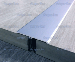 Плоский порожек из алюминия 80х4мм арт. CPM 80