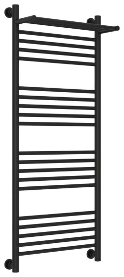 Водяной полотенцесушитель Богема с полкой+ 1200х500 (матовый чёрный) Сунержа арт. 31-0223-1250 Водяной полотенцесушитель Богема с полкой+ 1200х500 (матовый чёрный) Сунержа арт. 31-0223-1250