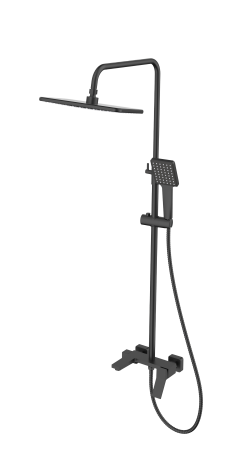 Душевая система тропический душ, Haiba, черный арт. HB24818-7 Душевая система тропический душ, Haiba, черный арт. HB24818-7