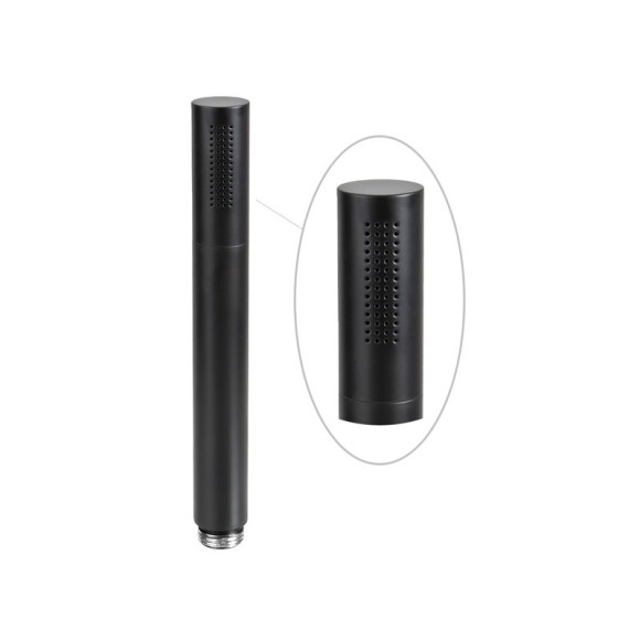 Remer Душевая лейка Minimal 317MMNOX, цвет: черный Remer Душевая лейка Minimal 317MMNOX, цвет: черный