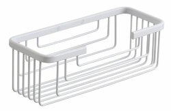 Gedy Решётка прямоугольная 1-уровневая (25,2х10,2хh8,6), белый арт. 2419(02) Gedy Решётка прямоугольная 1-уровневая (25,2х10,2хh8,6), белый арт. 2419(02)