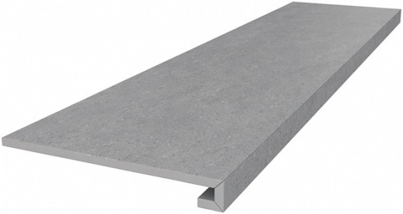 Ступень Фондамента 33x119.5см, клееная серый светлый Kerama Marazzi арт. DL500800R\GCF