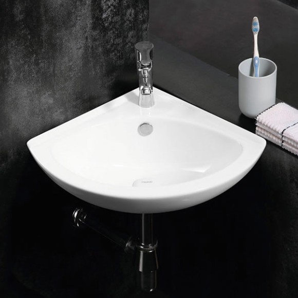 Azario Раковина 40,5 х40,5х12,5 угловая, белая арт. AZ-41196