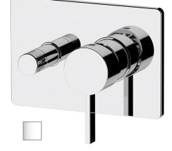 Remer Смеситель для ванны и душа Metrica MC09HRGBO скрытого монтажа, белый матовый Remer Смеситель для ванны и душа Metrica MC09HRGBO скрытого монтажа, белый матовый