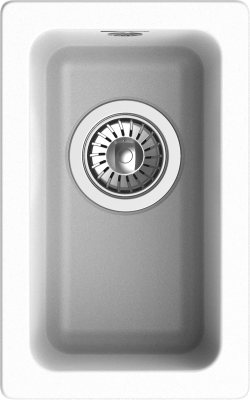 Мойка для кухни 305x455 Berkana Rivelato, белая арт. BK-25 brina Мойка для кухни 305x455 Berkana Rivelato, белая арт. BK-25 brina