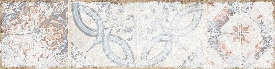 Cifre Керамическая плитка SOUL DECOR WHITE PB BRILLO 7,5x30 см, под кирпич - CFR_SOUL_DEC_WH75