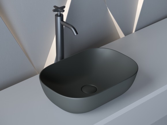 Ceramica Nova Раковина накладная (серый) Element арт. CN6009MDH