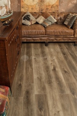 Alpine floor Кварцвиниловая плитка дуб коричневый, коричневый - ЕСО 7-9