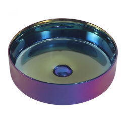 Abber Раковина накладная 400x400мм Bequem, хамелеон арт. AC2109Regen