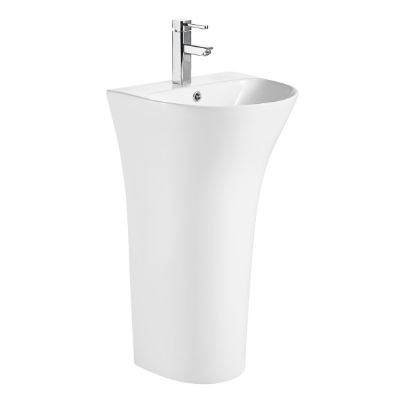 Azario Раковина напольная FRETTA ROUND 480x420x835 отдельностоящая FRETTA ROUND арт. AZ-307