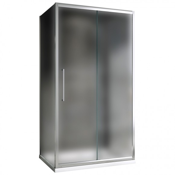 Abber Душевой уголок 1400x800мм Schwarzer Diamant, хром арт. AG30140MH-S80M-S80M