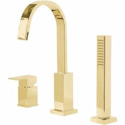 Cezares Смеситель на борт ванны UNIKA Золото - UNIKA-BVD3-03/24 Cezares Смеситель на борт ванны UNIKA Золото - UNIKA-BVD3-03/24