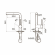 Omoikiri Смеситель Akashi-S OAK-CR-35-S, хром арт. OAK-CR-35-S