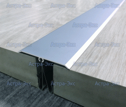 Плоский порожек из алюминия 65х3,1мм арт. CPM 60