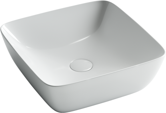 Ceramica Nova Раковина накладная квадратная (белый) Form арт. CN2002 Ceramica Nova Раковина накладная квадратная (белый) Form арт. CN2002